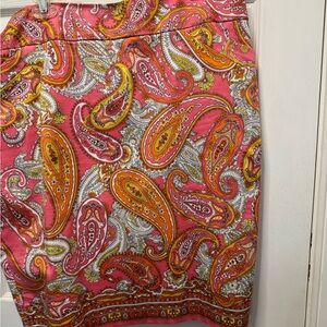Pink pencil skirt like new only worn twice from Macy’s